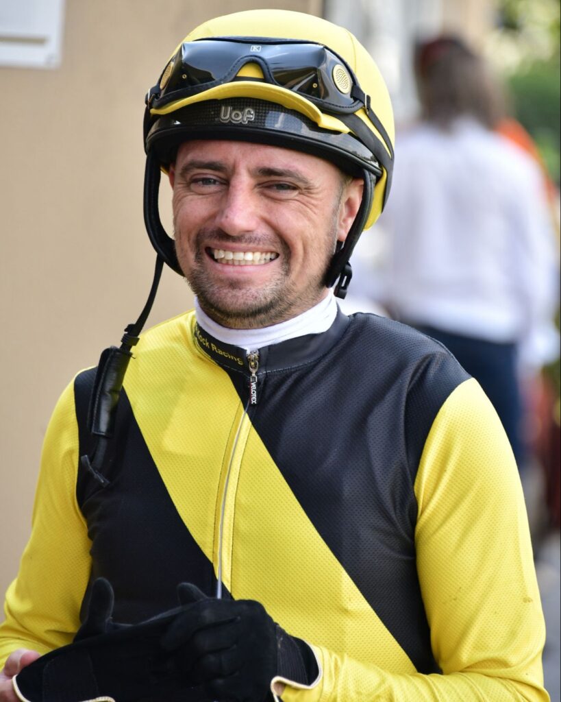 JP VAN DER MERWE RIDES ROLAND GARROS AT HWB SCOTTSVILLE ON SUNDAY